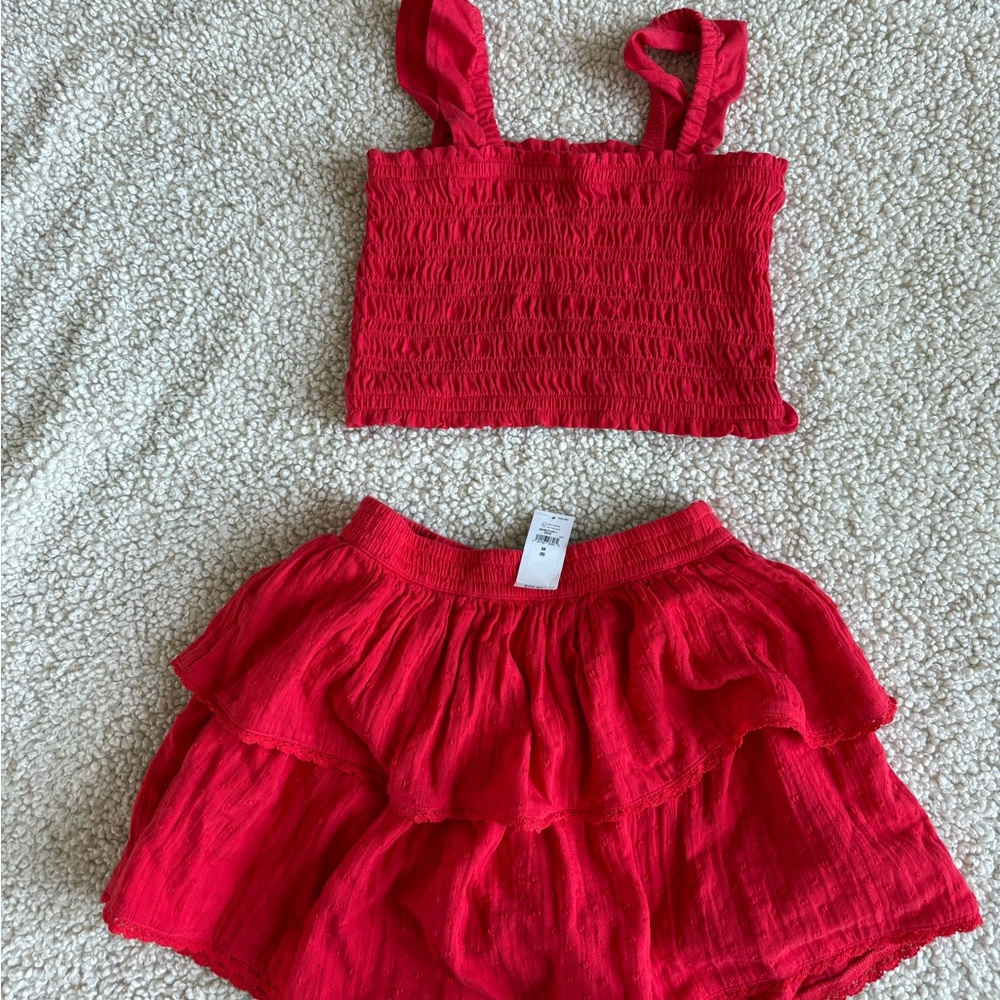 Cute nwt gap skirt set